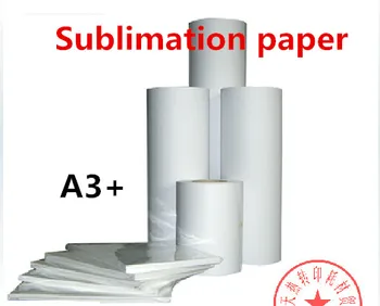 0.33 m*100m A3+ dydis roll SUBLIMACIJOS DOKUMENTUS roll sublimacijos rašalo perdavimas