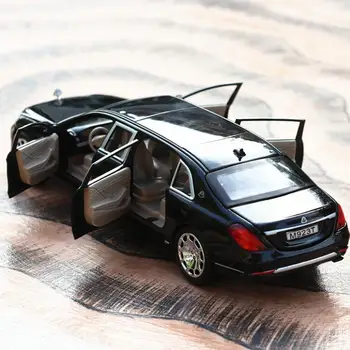1:24 Žaislas Automobilis Puikios Kokybės Maybach S600 Su Būda Metalo Automobilių Žaislas Lydinio Automobilių Diecasts & Žaislinės Transporto Priemonės Automobilio Modelio, Žaislai Vaikams