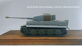 1/35 Mastelis Metalo Sekti Nuorodas vokietijos Tigras Viduryje-Pabaigoje Gamybos Tankas Modelis w/metalo pin