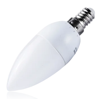 1/4/8PCS E14 LED Lemputės 3WCool Balta LED Lemputė Šviesos Lempa, Žvakė AC 220~240V Mažas Edison Varžtas Žvakė LED Lemputės Šviesos Lempos