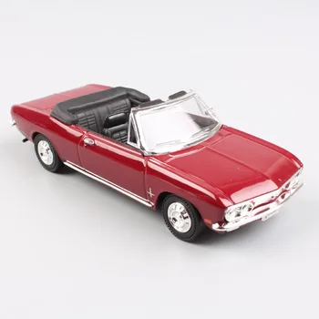 1:43 mastelis mini kelių parašas derliaus senas Chevrolet Corvair Monza 1969 automobilių Diecasts & Žaislinės Transporto priemonės chevy kabrioletas modelis žaislai