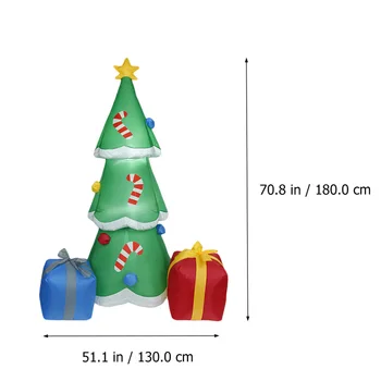 1,8 M Tikroviška Pripučiamų Kalėdų Eglučių Kūrybos Kiemo Dekoracija Vejos Dekoras
