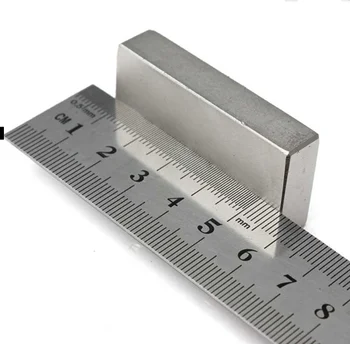 1 piece50x25x10mm Kvadratinių Blokų, stačiakampio gretasienio Magnetas Galingas Retųjų Žemių Neodimio N52 Magnetai Garsiakalbis Varikliai Mayitr