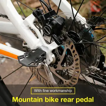 1 Pora Nerūdijančio Plieno MTB Dviračiu, Pėsčiomis Vinys Dviračio Pedalus Galinės Ašies Koja Vinys BMX Kojoms Svirtis Cilindrų Bike Accessories