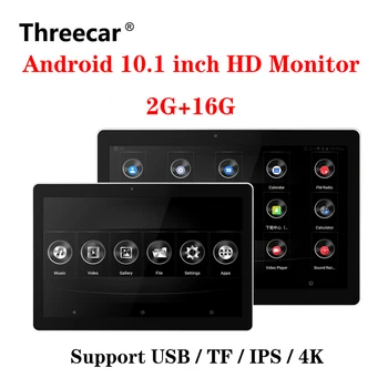 10.1 Colių Android Automobilių Pogalvių Monitorius HD 1080P Vaizdo Touch Ekranas WI-fi/Bluetooth/USB/SD//FM MP5 Vaizdo Grotuvas