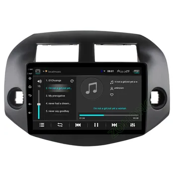 10.2 colių 4+64G DSP android9.0 automobilio multimedijos grotuvo Toyota RAV4 Rav 4 autoradio AUTOMOBILIŲ GPS navigacijos stereo Radijo 2din DVD nr.