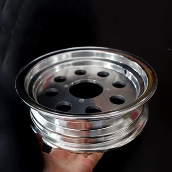 10 colių rato Diskiniai galiniai varantys pagalbiniai elektros aliuminio lydinio pneumatinių padangų hub 3.50-10 paspirtukas, triratis