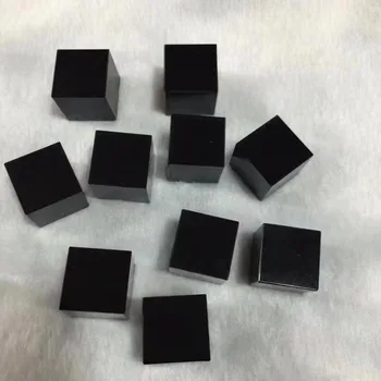 10 vnt 20mm juodasis obsidianas aikštėje cube black obsidian cube crystal healing išsklaidyti neigiamą energiją akmuo kubo