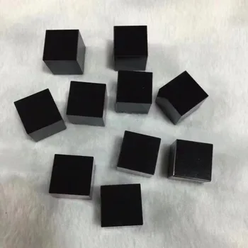10 vnt 20mm juodasis obsidianas aikštėje cube black obsidian cube crystal healing išsklaidyti neigiamą energiją akmuo kubo