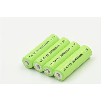 10 Vnt./Daug 1.2 V Ni-MH AA 3000mAh Baterijos Įkraunamos Baterijos NI-MH AA baterijos, fotoaparato žaislai ir t.t