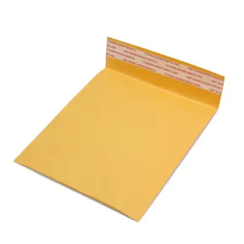 10 Vnt./daug Įvairių dydžių Geltonos spalvos kraft popieriaus Burbulas Vokai Dovanų Paketą Siuntėjus