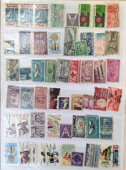 100 Vnt / daug Amerikos Naudojamos Pašto ženklai Su Pašto Žyma Rinkti Nuo Uitied narių