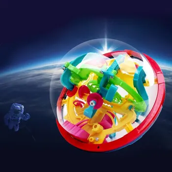 100 Žingsnis 3D puzzle Kamuolys Magija Intelektas Kamuolys Labirintas Srityje Pasaulyje Žaislų Sudėtingas Kliūtis Žaidimas Smegenų Testeris Balanso Mokymai