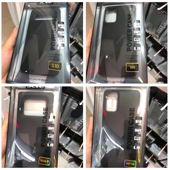 10000 Mah Samsung Galaxy Note 8 9 pastabos 10 20 Pastaba S8 S8 Plius S9 S10 S10E S20 Plius S20 Ultra Baterija Atveju Kroviklį Power Bank