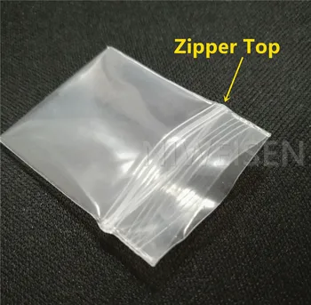 1000pcs/daug Super storas Mažas PE Ziplock krepšiai - Visi aiškiai plastikiniai maišeliai užtrauktukas, daugkartinio naudojimo dovanos/juvelyriniai dirbiniai pakuotės maišelis gudrybė krepšys