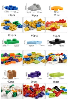 1000PCS Kūrybos Urmu Klasikinis Plytų Nustato Švietimo Žaislai Vaikams Suderinama LegoINGLY