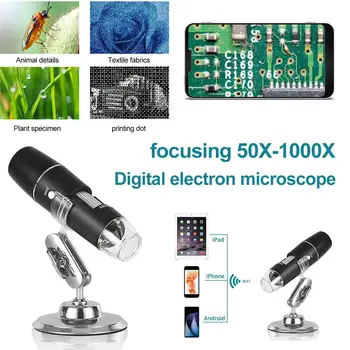 1000X Skaitmeninis Mikroskopas Mega Pikselių Skaitmeninį USB Mikroskopą, didinamasis stiklas Elektroninių Stereo USB Endoskopą Fotoaparato #40