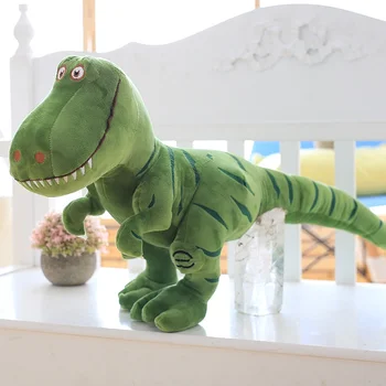 100cm Mielas Dinozauras pliušiniai žaislai pomėgiai animacinių filmų Tyrannosaurus įdaryti žaislas lėlės vaikams, berniukams, Vaikams, Gimtadienio, Kalėdų dovanos
