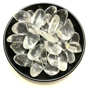 100g 15-35mm Natūralus Baltas Kristalų Žvyro Kvarco Kristalo Roko Žetonų Natūralus Kvarco Kristalas Decortive Akmenys