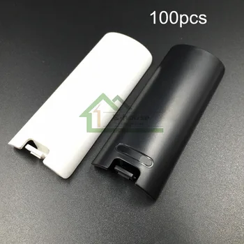 [100PC/ LOT] Didmeninę Kainą Baterijos Dangtelio Pakeitimas Nintendo Wii valdymo pultelio Atgal Pack Durų