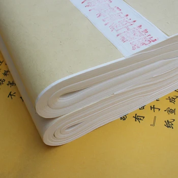 100vnt 50x100cm Kinų Tapyba, Kaligrafija Atkreipti Žalio Ryžių Xuan Popieriniai Raštinės reikmenys 2019HOT