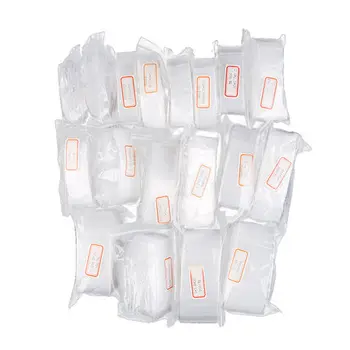 100vnt/Daug 20 Laidų, Mini Zip Lock Bags Tirštėti Plastikiniai Pakavimo Maišeliai Nedidelis Plastikinis Užtrauktukas Maišelį Aukštos Kokybės Skaidrus Maišelis