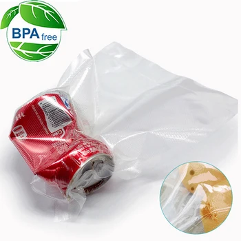 100VNT/DAUG dulkių gruntas Plastiko Saugojimo krepšys vakuuminio sandarinimo mašina pack maisto užsklanda Pakuotė Rolls pakuotojas sandarinimo krepšiai