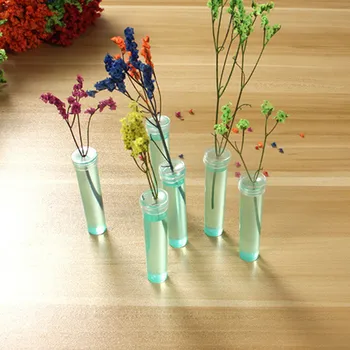 100vnt Gėlių Mitybos Vamzdžių Plastiko Gėlių Vandens Vamzdelis Su Bžūp Išlaikyti Švieži Šakniastiebiai Vamzdis Hydroponic Konteinerių Gėlių