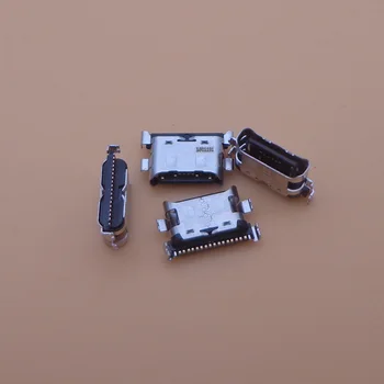 100vnt Micro USB Lizdas kištukinis Lizdas Įkrovimo lizdas 
