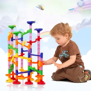 105 Vnt Rasės Paleisti Labirintas Kamuolys Blokai Skaidrių Kelio Bloko Modelis Žaislai Vaikams 