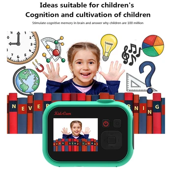 1080P HD Skaitmeninis Vaikai Kamera Vaizdo Vaikų kamera, Aukštos Raiškos 2.0 Colių Ekranas vaizdo Kamera Žaislai Mergaitėms Parama Atminties Kortelės