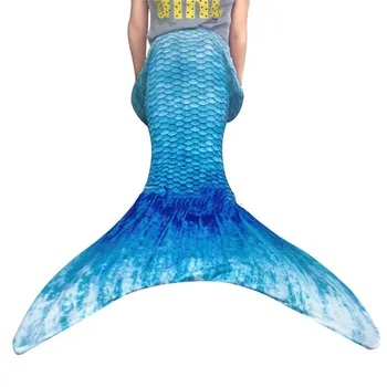 10Colors Išgalvotas Undinėlė Plaukimo Kostiumas Vaikams Helovinas Šalis Cosplay Swimmable Undinėlės Uodega Vaikų Ariel maudymosi kostiumėlį