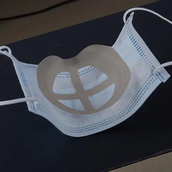 10VNT 3D FaceMask Laikiklis Burną Atskiras Vidinės Stovo Laikiklį Kvėpuoti Fiksuotojo Pratęstas Patogiai Veido Kaukė 