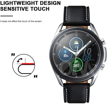 10vnt 9H Premium Grūdintas Stiklas Samsung Galaxy Žiūrėti 3 41MM & 45MM Smartwatch Screen Protector, Plėvelė, Priedai