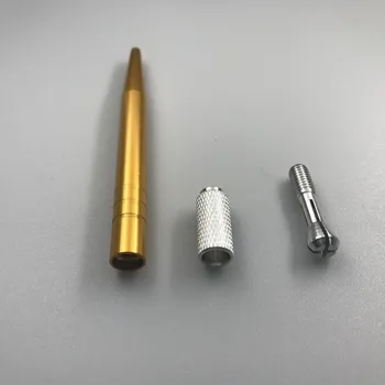 10vnt Aliuminio Microblading Pen Lengvas Rankinis Microblade Adatų Laikiklis Caneta Tebori Microblading