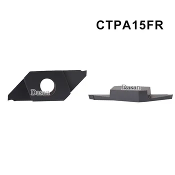 10vnt CTP10FR CTPA15FR CTPA20FR CTPA15FRN CNC Tekinimo CTPSL Įrankis Smulkių Detalių Cut-Off Tvarkymo Volframo Karbido Įdėklai