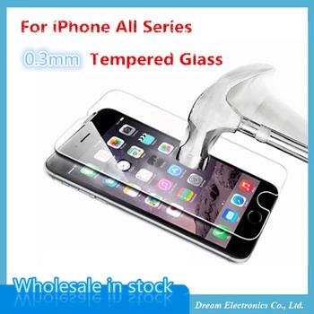 10vnt/daug Grūdintas Stiklas iPhone 12 11 Pro Max Mini X XS XR 6 6S 7 8 Plius 5 5s 5c SE2 Screen Protector, Plėvelės nuo Sprogimo Įrodymas