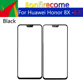 10vnt\daug Huawei Honor 8X Jutiklinis Ekranas Priekinės Stiklo Lęšis Garbę 8X LCD Stiklo Pakeitimo