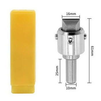 10vnt Medienos Granulių Maker Karoliukai Grąžtas Frezavimo Cutter Rinkinys Medienos apdirbimo Įrankį(Peilį Dydis:16/18/20mm)