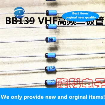 10VNT Naujas originalus BB139 varactor diodų aptikimo aukšto dažnio (LAD) mėlyna sėklos kūno 29pF VHF