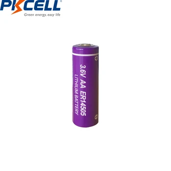 10vnt PKCELL AA LiSCLO2 Baterija Aukščiausios 3,6 V ER14505 14505 2400mah surperior LR6 R6P 1,5 V Baterijos