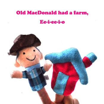 10vnt / set modelių pasaulio klasikinių darželio rimuojasi istorija net piršto Senas Macdonald turėjo ūkį žaislai brinquedos