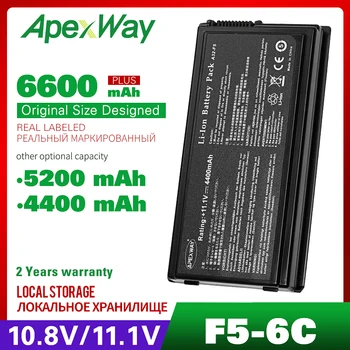 11.1 V ApexWay Nešiojamas Baterija Asus A32-F5 90-NLF1B2000Y X50 series F5C F5M F5R F5SL F5V F5VL X50M X50R X50SL X50VL