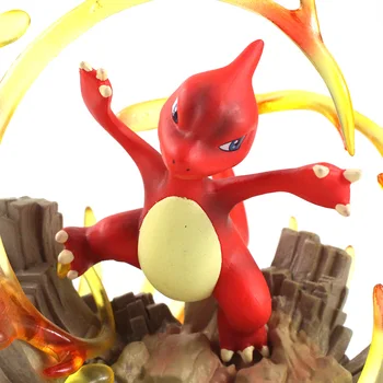 11-14cm Anime Pav Mewtwo Squirtle Charmander Bulbasaur Charmeleon Wartortle PVC Veiksmų Skaičius, Modelį, Žaislai Vaikams