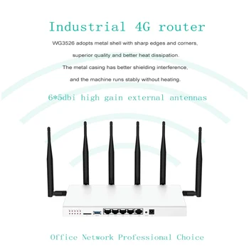 1200Mbps 4G WiFi router 4Port Maršrutizatorius su SIM kortele USB3.0 WAP2 802.11 ac 2.4G5.8G dual band Wireless Wifi Kartotuvas Iki 64 vartotojų