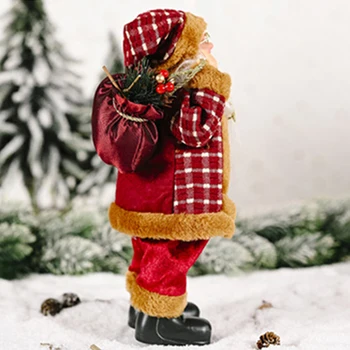 12Inch Mielas Kalėdų Eglučių Papuošalai Virėja Santa Statulėlės Lėlės Priedai Santa Claus Figūrėlės Namų Dekoro Linksmų Chrimas Dovana