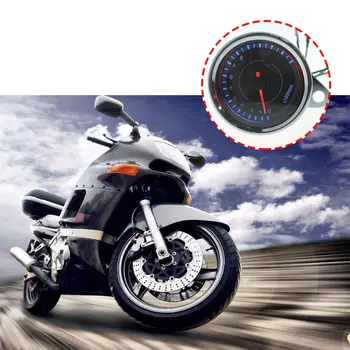 12V Universali Motociklų Tachometras Metrų LED Backlight 13K APS / min Shift Motociklo Skaitmeninis Tachometras, Tepalo, Kuro Svirtis Indikatorius