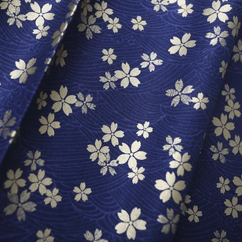 140CM*50CM Japonų Kimono Vyšnių žiedų medvilnės audinio siuvimo amato audinio kratinys siuvimo medžiagos audinių