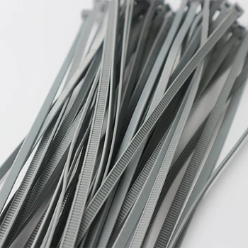 150pcs 3x100 3x150 3x200mm Asorti Savaiminio fiksavimo Nailono Kabelinių Ryšių Juodo Plastiko Zip Kaklaraištis Linijos Wire Wrap Zip Ryšių