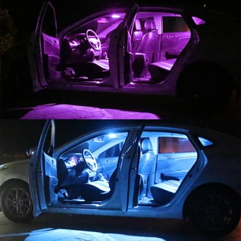 15vnt LED Šviesos Automobilio, LED Lemputes, Interjero Rinkinys Žemėlapis Dome Kamieno Licencijos numerio ženklo Žibintas Honda Odyssey 2005 m. 2006 m. 2007 m. 2008 m. 2009 m. 2010 m.